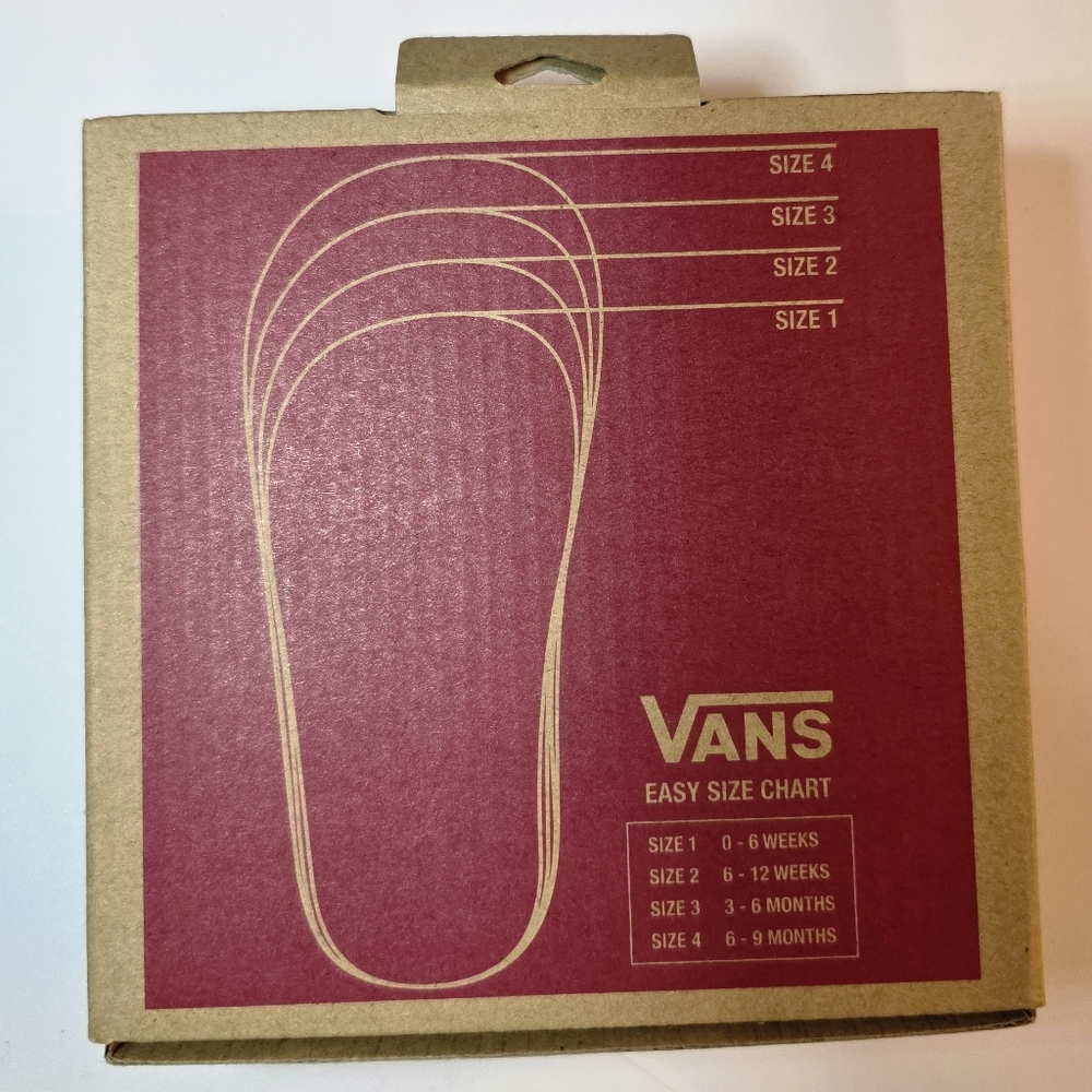 Vans Old Skool Baby Crib Shoes - Black/White - Size 2 - Like New w/ Box - Picture 5 of 6